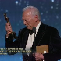 Christopher Plummer - razgovor s kipićem Oscara