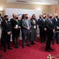 Konferencija za medije Miroslava Škore