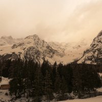 Saharski pijesak u Švicarskoj