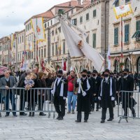 Spuštanjem barjaka ispred crkve zatvorena je Festa sv.Vlaha