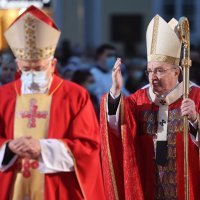 Misno slavlje ispred katedrale povodom obljetnice smrti Stepinca