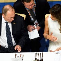 Melania Trump i Vladimir Putin na summitu G20 u Hamburgu