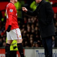 Wayne Rooney sir Alex Ferguson