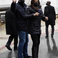 Kamala Harris i Doug Emhoff u posjetu Veteranskoj bolnici