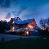 Woods lodge Plitvice lakes