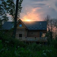 Woods lodge Plitvice lakes