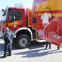 Davor Božinović na primopredaji 20 vatrogasnih vozila