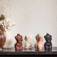 Curvy Body Torso Candle By Belle Nous, Rockett St George
