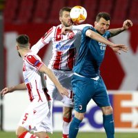 FK Crvena zvezda - AC Milan, Europska liga, 18.2.2021. Mandžukić