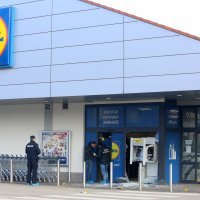 Raznesen bankomat kod Lidla u Karlovcu