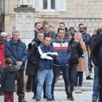 Trogir: Održan mirni prosvjed radnika Brodotrogira