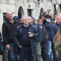 Trogir: Održan mirni prosvjed radnika Brodotrogira