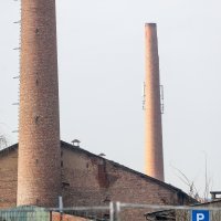 Pripreme za rušenje dimnjaka Ciglane Črnomerec