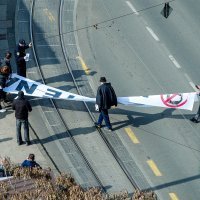 Zagreb: Nekoliko građana provjedovalo uoči rušenja dimnjaka