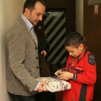 Tony Cetinski sa sinom Christianom