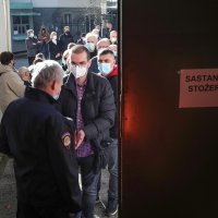 Zagreb: Gužva za cijepljenje na punktu Hrvatskog zavoda za javno zdravstvo