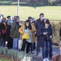 Zagreb: Gužva za cijepljenje na punktu Hrvatskog zavoda za javno zdravstvo