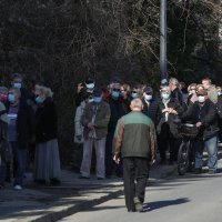 Zagreb: Gužva za cijepljenje na punktu Hrvatskog zavoda za javno zdravstvo