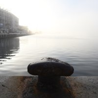 Morska magla u Šibeniku