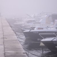 Morska magla u Zadru