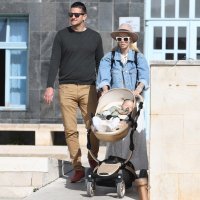 Antonija Mišura Sandrić u šetnji s obitelji