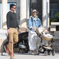 Antonija Mišura Sandrić u šetnji s obitelji