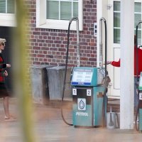 Kristen Stewart na setu filma 'Spencer'