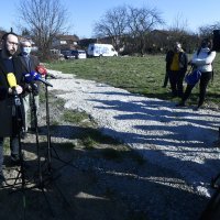 Tomislav Tomašević daje izjavu povodom smrti Milana Bandića