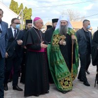 Patrijarh Porfirije stigao je u posjet Jasenovcu