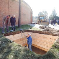 Pripreme za ukop Milana Bandića na Mirogoju