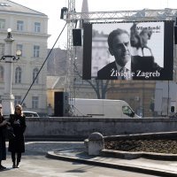 Komemoracija za Milana Bandića u HNK