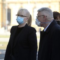 Vesna Bandić stigla na komemoraciju