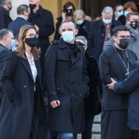 Zagreb: Odlazak iz HNK nakon završene komemoracije za Milana Bandića