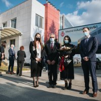 Marija Vučković u posjetu pogonima Mesne industrije Ravlić