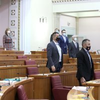 Minuta šutnje za Bandića u Saboru