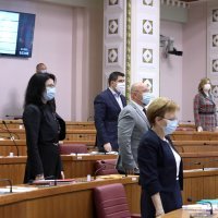 Minuta šutnje za Bandića u Saboru