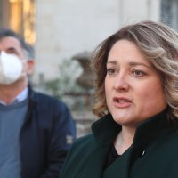 Milorad Pupovac i Anja Šimpraga u crkvi sv. Spasa u Šibeniku