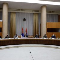 Aleksandar Vučić na sjednici Savjeta za nacionalnu sigurnost