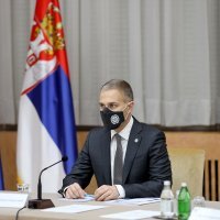 Aleksandar Vučić na sjednici Savjeta za nacionalnu sigurnost