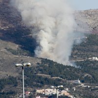 Požar na brdu Perun kod Strožanca