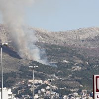 Požar na brdu Perun kod Strožanca