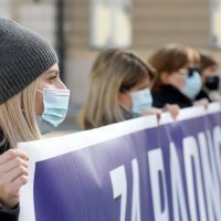 "Za radno mjesto i dom bez nasilja - ratificirajte Konvenciju br. 190!"