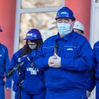 Ministar gospodarstva Tomislav Ćorić obišao je radove na postrojenju za obradu teških ostataka u rafineriji Rijeka.