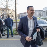 Dolazak na sjednicu Predsjedništva i Nacionalnog vijeća HDZ-a