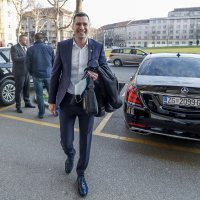 Dolazak na sjednicu Predsjedništva i Nacionalnog vijeća HDZ-a