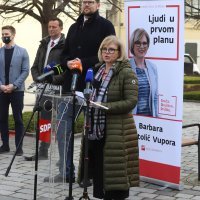 Varaždinski SDP predstavio je svoju kandidatkinju za županicu, Barbaru Antolić Vupora