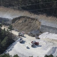 Odron na gradilištu obilaznice Omiša
