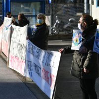 Prosvjed uoči Skupštine Grada Zagreba