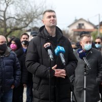 HDZ-ov gradonačelnički kandidat Davor Filipović obišao Gradsku četvrt Peščenica-Žitnjak