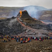 Erupcija vulkana Fagradalsfjall na Islandu